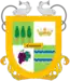 Blason de Cauquenesville et commune du Chili