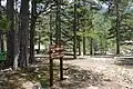 L'espace de bivouac du refuge de la Sega.