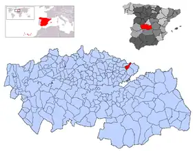 Localisation de Esquivias