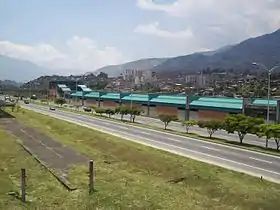 Vue extérieire de la station.