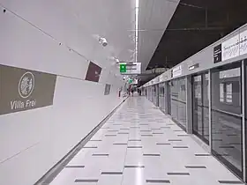 Quai de la station.