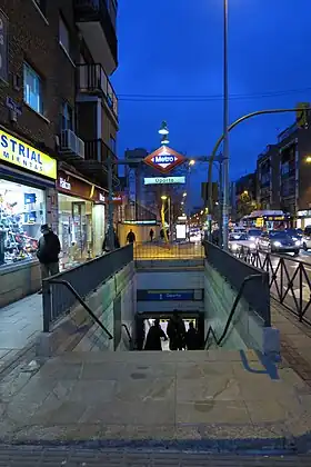 Image illustrative de l’article Oporto (métro de Madrid)