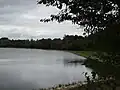 L'étang de Paintourteau vu de la rive sud.