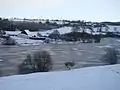 L'étang du Bourg en décembre 2009.