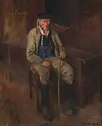 Bonhomme (Jean Droal) du Faouët, 1911.(41 × 33 cm)