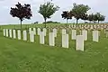 Tombes de soldats britanniques.