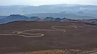 Route d'accès.