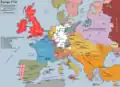 L'Europe 1714.