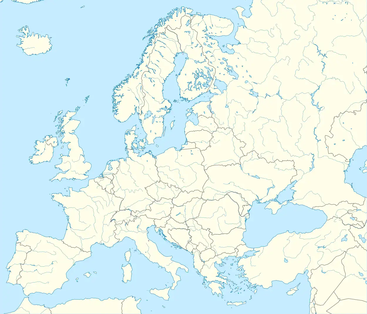 Localisation des villes jumelées avec Corbas