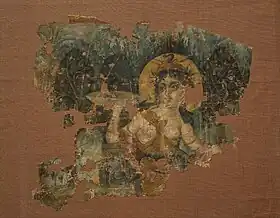 Euthénia dans un jardin, Ier siècle, Akhmim (Khemmis, Panopolis), Égypte