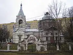 L'église de l'exaltation de la Sainte-Croix, un des plus vieux temples de la ville