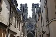 Vue de la rue Jules Fouquet.