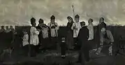 Un enterrement au pays wallon (1863)