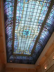 Verrière de 250 m2, Crédit lyonnais, Nancy.