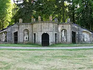 Nymphée XVIIe siècle du château de Gerbéviller, Lorraine, France.