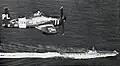 F8F-2P Bearcat sur USS Midway 1949/50