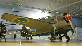 Vue de l'avion.