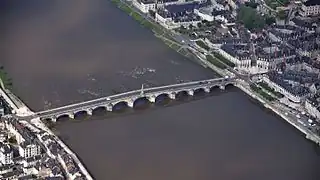 Vue aérienne.