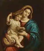 Madonna col BambinoXIXe&nbsp;siècle.
