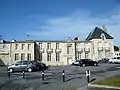 Façade arrière de l'hôtel de Cheusses (côté arsenal).