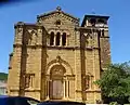 Façade de l'église Saint-Maurice.