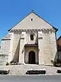Façade occidentale, XIIe siècle, église de Civaux.