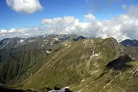 Monts Făgăraș et Moldoveanu.
