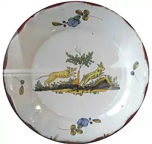 Faïence rochelaise XVIIIe&nbsp;siècle