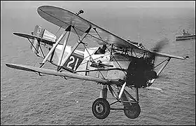 Vue de l'avion.
