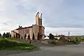 Vue sur l'église de Faliszówka.