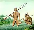 Famille d'amérindiens botocudos par Maximilian zu Wied-Neuwied