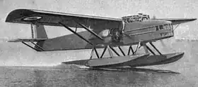 Vue de l'avion.