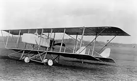 Vue de l'avion.