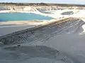 Les carrières de calcaire.