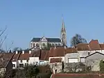L'église paroissiale.
