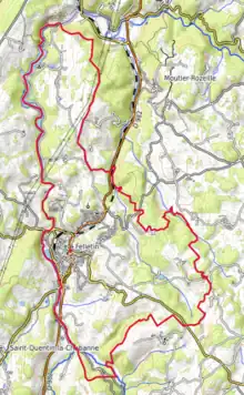 Carte topographique