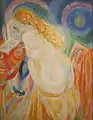 Robert Delaunay&nbsp;: Femme nue lisant, 1915