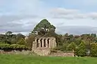 Ruines depuis le sud.