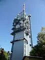 Tour relais du Mont Pèlerin situé dans le canton de Vaud en Suisse et culminant à 1 075 m.