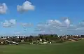 Vue sur la partie sud de Festyland, depuis le périphérique de Caen.