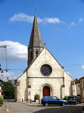 Vue depuis l'ouest.