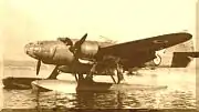Vue de l'avion.