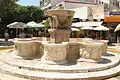 La fontaine Morosini, place des Lions&nbsp;(en), Héraklion