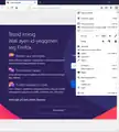 Firefox en langue kabyle utilisant l'alphabet latin.