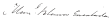 Signature de Manuel Blanco Encalada