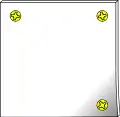 fixation hyperstatique (plusieurs vis).