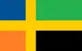Drapeau non officiel de Bergslagen