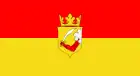 Drapeau de la Bosnie austro-hongroise entre 1878 et 1908