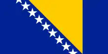 Drapeau de la Bosnie-Herzégovine