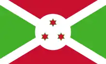 Drapeau du Burundi (rapport 3:5).